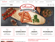 Tablet Screenshot of hennche.de